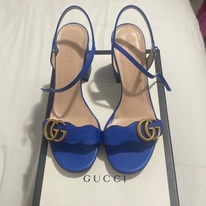 Gucci block heel